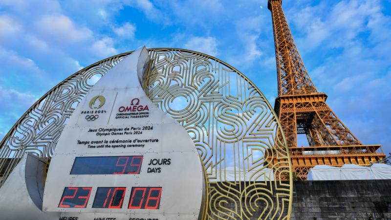 دخلت فرنسا مرحلة العد العكسي لافتتاح الألعاب الأولمبية في باريس